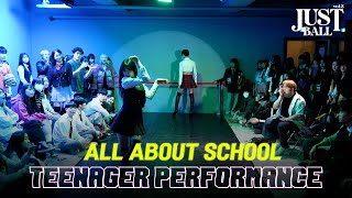 Just Ball Vol2 Voguing KiKi Ball TEENAGER PERFORMANCE [upl. by Sairtemed]