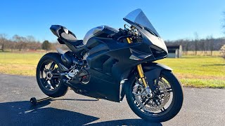 Worlds First 60000 Full Carbon Panigale V4 SP [upl. by Anirual1]