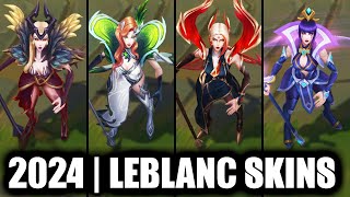 Bewitching LeBlanc Skin Spotlight  League of Legends [upl. by Nrevel]