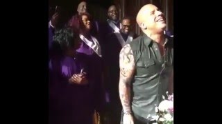 Vin Diesel Sings Oh Happy Day When Jesus Washed My Sins Away [upl. by Mara]