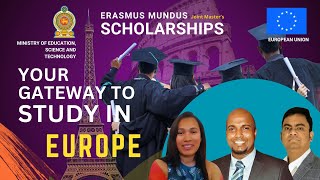 Erasmus Mundus Scholarships  Your Gateway to Study in Europe Q amp A [upl. by Cogswell]