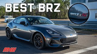 The 2024 Subaru BRZ tS is the BEST BRZ  Track Test [upl. by Ttevi]