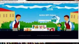 Airlink WiFi Hotspot based on Minihotspot [upl. by Elnore]