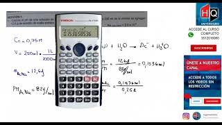 EJERCICIO 01  EXAMEN FINAL 2017  QUIMICA GENERAL 1  FCEFYN  UNC [upl. by Viradis]