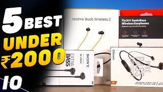 Top 5 Best Neckband Under ₹2000 in 2024⚡⚡ 5 Neckband Under 2000 In 2024⚡⚡Calling Bass Lovers Music [upl. by Demitria]