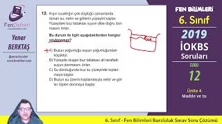 6 Sınıf Fen Bilimleri Dersi 2019 Yılı Bursluluk Sınav Soruları Çözümü [upl. by Sollars847]