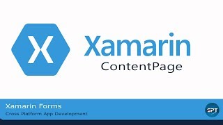 Content Page Xamarin FormsXamarin Forms in hindi [upl. by Ahsinod]