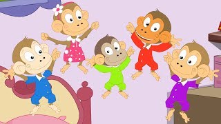 5 Little Monkeys Nursery Rhyme [upl. by Jean-Claude]