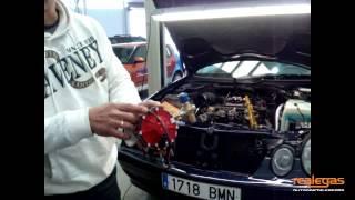 Transformación Autogas GLP de Mercedes CLK 320  realegas [upl. by Niuqauj]