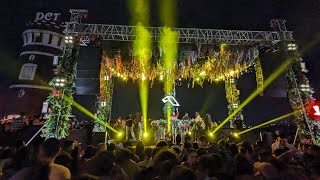 Anjunadeep live at best location in Mumbai 2024 [upl. by Edlihtam]