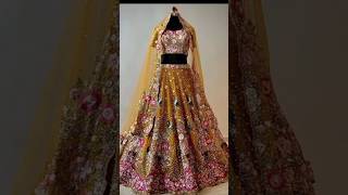 Most beautiful lehenga design ❣️🥰 lehenga bridallehenga latescollection fashion trending [upl. by Kamaria]