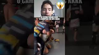 SE REVOLTARAM COM O CAMPEÃO DO UFC KKKK [upl. by Endys]