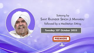 Satsang By Sant Rajinder Singh Ji Maharaj  Oct 10 2023 [upl. by Dominique]