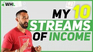 How I Built 10 Income Streams  Ideas For Multiple Income Streams [upl. by Enegue]