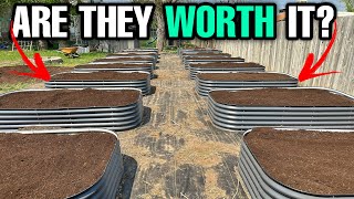 Vego Garden Raised Beds An HONEST Review After 1 Year [upl. by Anwahsad564]