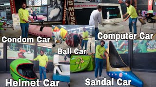 MY FIRST TIME AT WORLD WEIRDEST CARS MUSEUM😱🔥🔥 Computer Car Shoes Car Brinjal Car Etc [upl. by Uile]