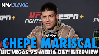 Chepe Mariscal Promises New Improved Version and a Real Fight With Damon Jackson  UFC on ESPN 61 [upl. by Ah935]