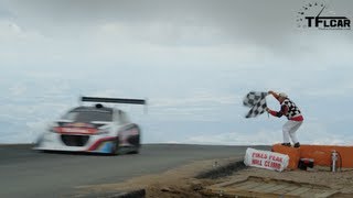 Watch Sebatien Loeb smash the Pikes Peak International Hill Climb Record [upl. by Ellirehs]