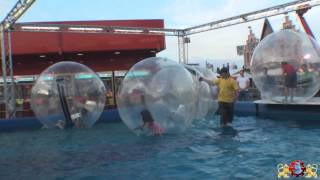 Water Ball à la Fete Foraine de Mulhouse [upl. by Nilcaj161]