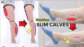 Top SLIM CALVES Exercises  Reduce Calves  have perfect calves amp legs at home [upl. by Stephan]