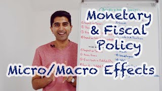 Monetary and Fiscal Policy  MicroMacro Effects  AQAEdexcel Paper 3 Revision [upl. by Enerual580]