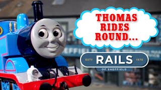 Thomas Rides Round Rails of Sheffield [upl. by Ahset]