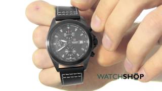 Swiss Military Hanowa Mens Infantry Chrono Chronograph Watch 64202130030 [upl. by Niahs]