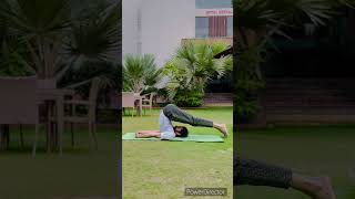 हलासन।Halasana motivation yoga asana [upl. by Rufford]