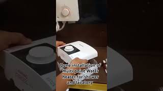 PANASONIC MULTIPOINT WATER HEATER INSTALLATION Mdselectronicservices [upl. by Alduino640]