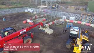 CPCS Telehandler Training  Stacking [upl. by Fitzsimmons331]