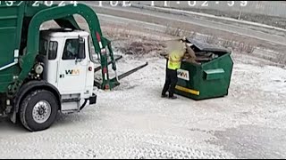 Winnipeg business says garbage collector staged photo of overflowing bin leading to extra charge [upl. by Airetnohs]