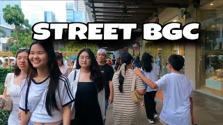 Walking Tour high Street Fort Bonifacio global City TAGUIG PHILIPPINES 🇵🇭 [upl. by Ravi552]