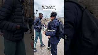 IL OFFRE 5000€ À DES GRNS DANS LA RUE 😱😱 [upl. by Dorinda]