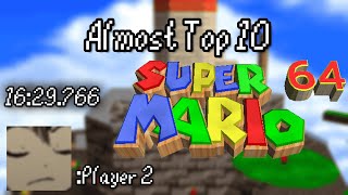 Super Mario 64 CoOp 2 Player 16 Star FT TheKaidenShow 1629766 [upl. by Nyladnor]