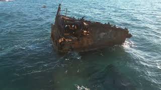 Akrotiri Cyprus Ship Wreck [upl. by Jone]