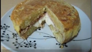 COMO HACER TORTILLA DE PATATAS ESPAÑOLA [upl. by Milly]