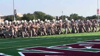 Aggie Band continuous countermarch [upl. by Akehsal]