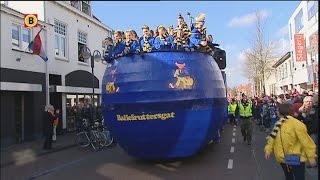 Schaatsster Ireen Wüst gehuldigd tijdens carnaval in Goirle [upl. by Swetiana]