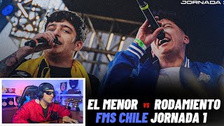 EL MENOR vs RODAMIENTO  FMS CHILE JORNADA 1 🔥 [upl. by Sension]