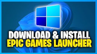 How to Install Epic games on pc 2024 [upl. by Brownley]