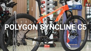 16 SEDIKIT REVIEW  POLYGON SYNCLINE C5 2022  SPEC XC RACING RAMAH DI KANTONG [upl. by Rratsal]