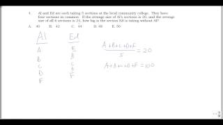 AMATYC Student Math League SML Spring 2015 Solutions Question 4 [upl. by Atirahc]