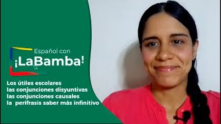 Educación  Aula de espanhol online TV La Bamba 131 [upl. by Ebneter970]