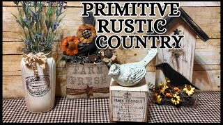 Primitive  Rustic  Country Craft DIYS [upl. by Lleneg198]