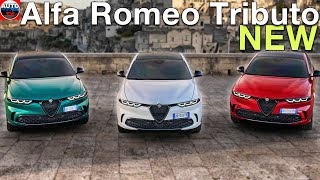 All NEW Alfa Romeo Tributo Range 2024  TONALE GIULIA AND STELVIO Reveal [upl. by Carlo]