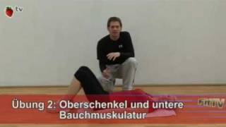 ErdbeerFitnessTV  12 Bauch Extreme [upl. by Novyert137]