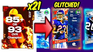 I Open 21 GLITCHED Fire Opportunity Packs INSANE LTD PULLS [upl. by Esac101]