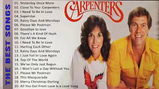 The Carpenters Greatest Hits Ever  The Very Best Of Carpenters Songs Playlist [upl. by Areval457]