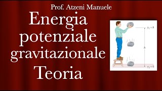 Energia potenziale gravitazionale  Teoria ProfAtzeni [upl. by Anastassia]