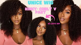 Natural V Part Wig Install  Beginner Friendly  No glue  HUGE SALE 🎉 [upl. by Lluj]